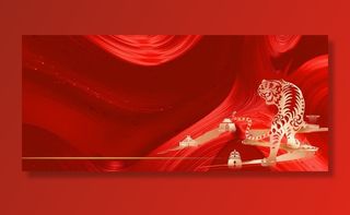 红色背景图片