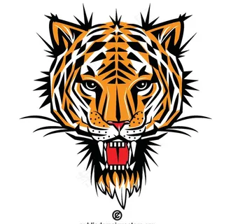 老虎头像图片