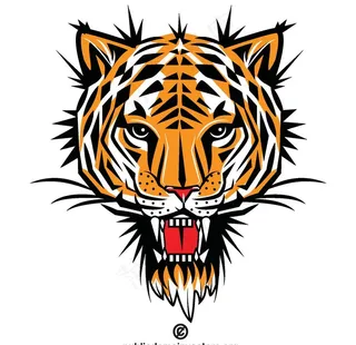 老虎头像图片