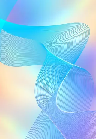 蓝色流体渐变镭射背景图图片