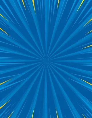 蓝色放射活动促销海报背景图片