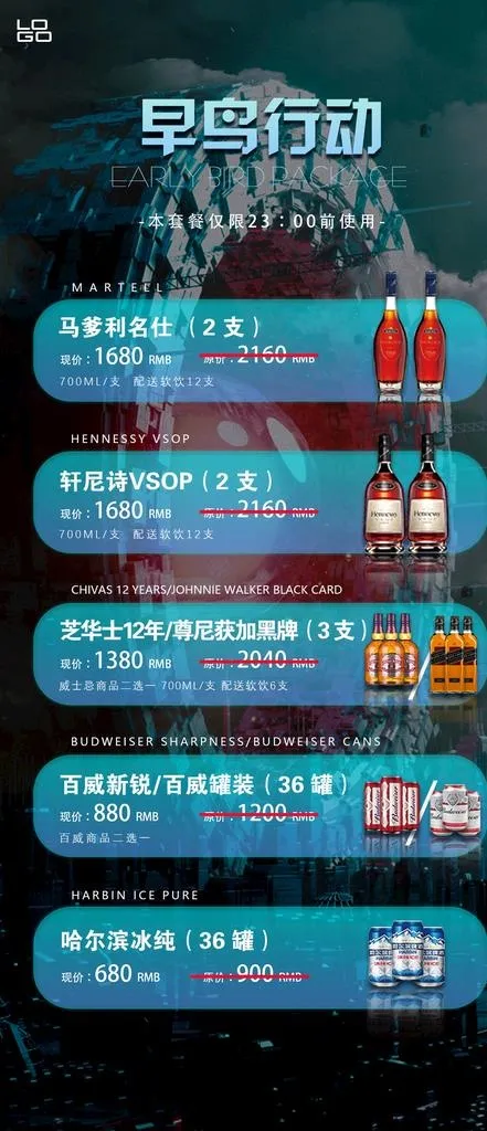 早鸟套餐图片psd模版下载