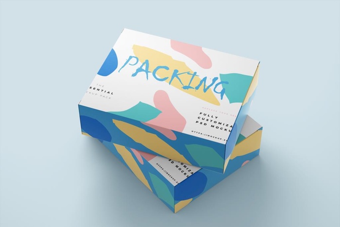 包装盒样机图片