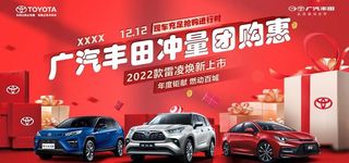 广汽丰田冲量团购惠KV图片