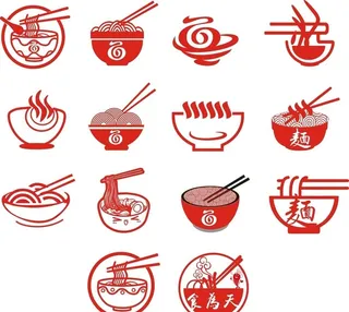 面条logo图片