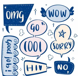 卡通对话框图片