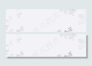 淡墨花朵背景图片