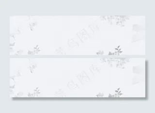 淡墨花朵背景图片