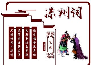 诗配画 唐诗 凉州词 古诗词图片