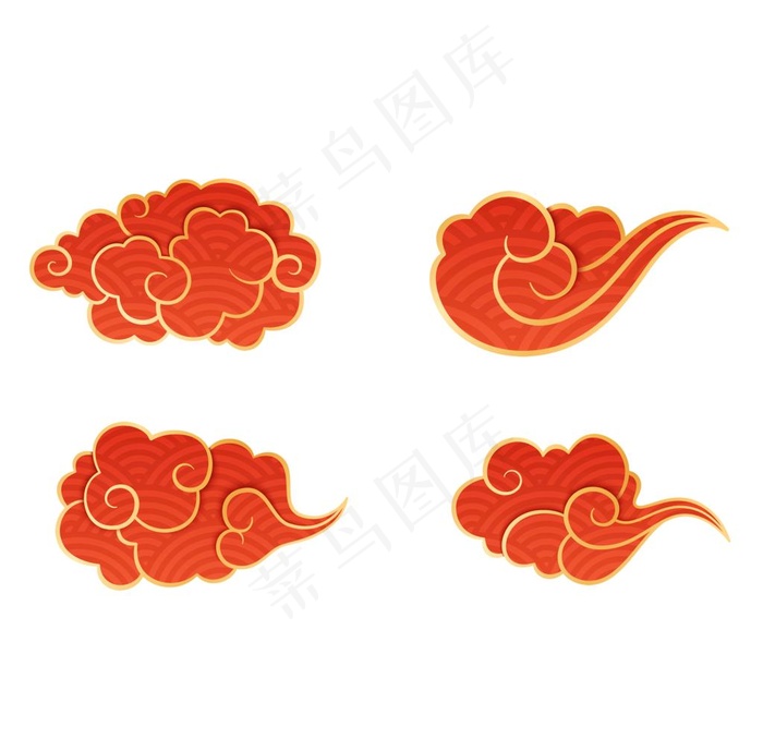 祥云图片(3000x3000)psd模版下载