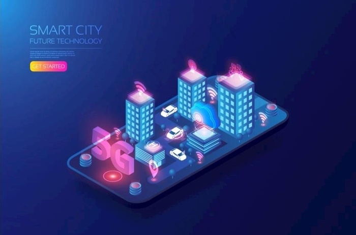 5G时代图片ai矢量模版下载