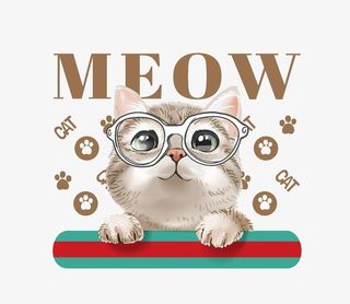 大牌卡通猫图片