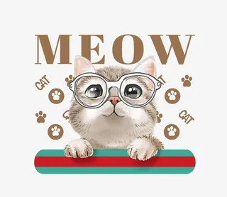 大牌卡通猫图片