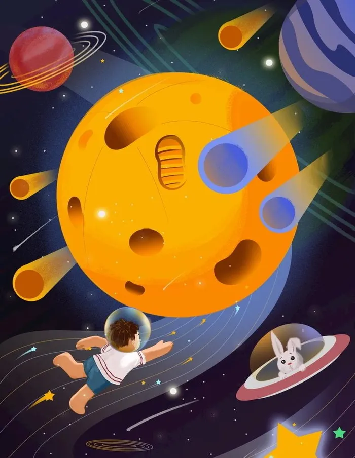 宇宙星空 宇航员 图片(3543x4724)psd模版下载