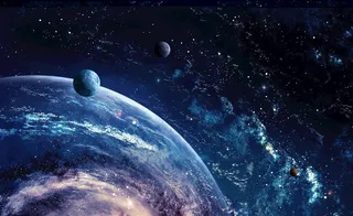 魔幻星空海报图片