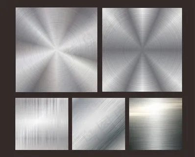 拉丝银 矢量图图片