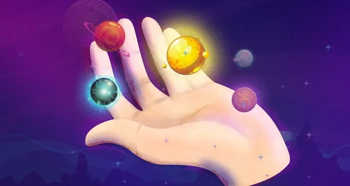 卡通创意宇宙星球图片psd模版下载