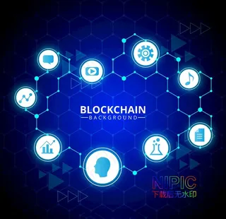 区块链图片