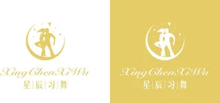 星辰习舞,logo,跳舞,舞蹈,拉丁舞,少儿,成人,