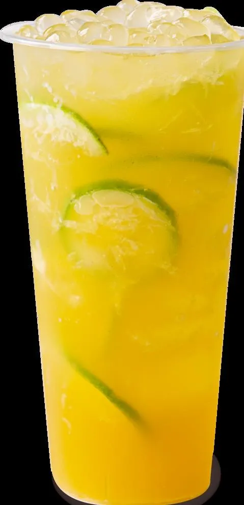 鸭屎香柠檬茶图片