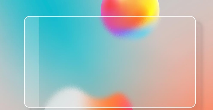 玻璃质感背景图片