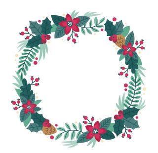 圣诞节花环图片