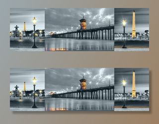 欧式建筑艺术装饰画图片