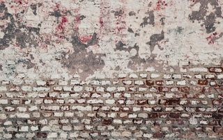 斑驳的砖墙图片