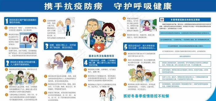 携手抗疫防痨守护呼吸健康图片