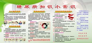 糖尿病宣传版面图片