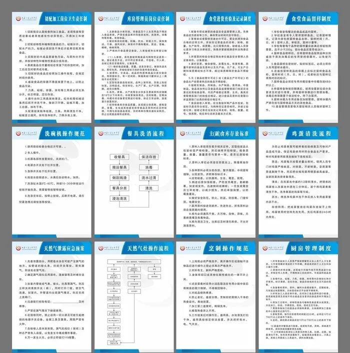 餐厅制度图片cdr矢量模版下载