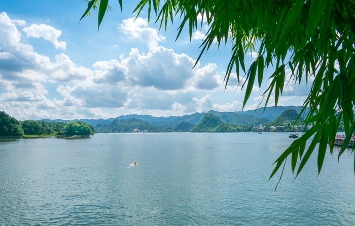 百花湖图片