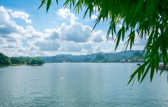 百花湖图片