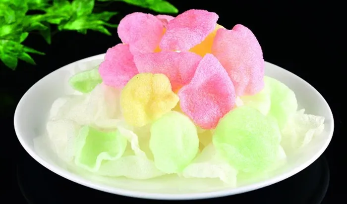 炸虾片图片