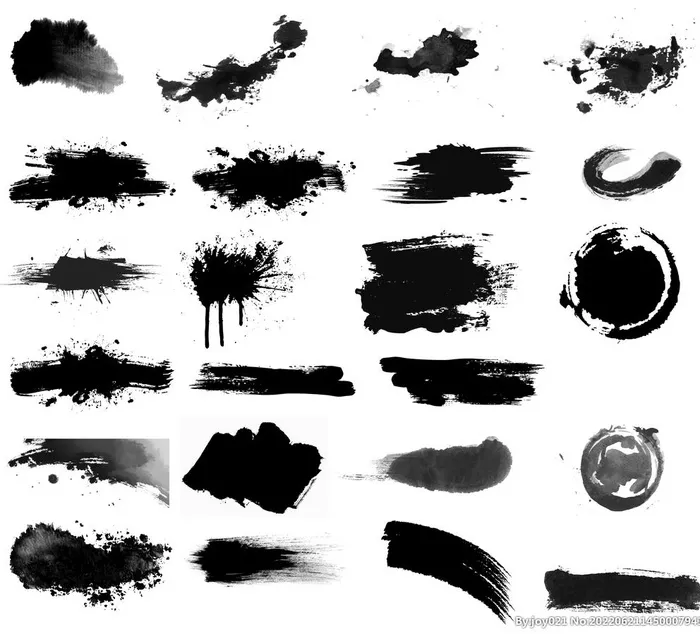 笔刷 中国风图片(4278x3751)psd模版下载