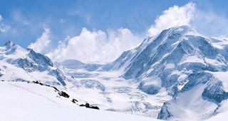 雪山冰川图片