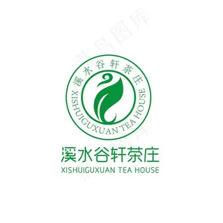 茶庄LOGO设计图片