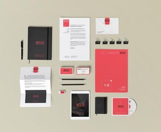 公司纸质办公系统vis贴图样机图片