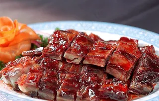 拼盘广式烧腊烧排骨图片