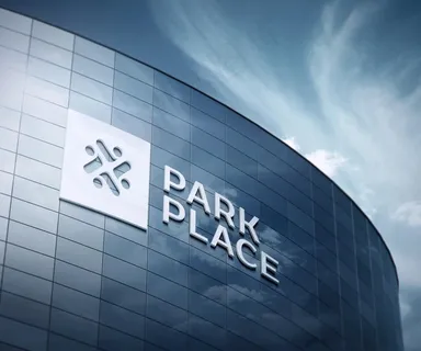 户外logo样机图片