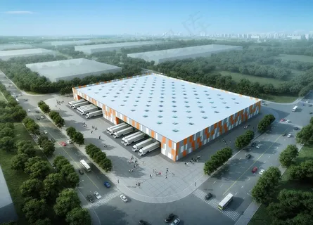 仓储物流中心设计图片