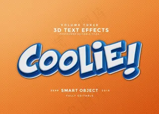 文字特效样机图片