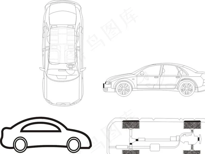 失量汽车图片cdr矢量模版下载
