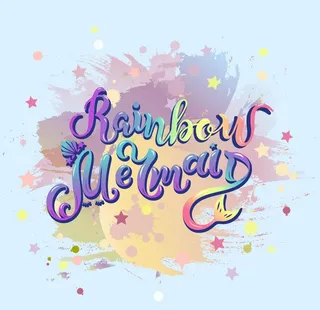 彩虹色街头海报图片