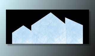 蓝色婚礼造型图片