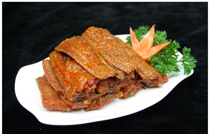酥骨带鱼图片