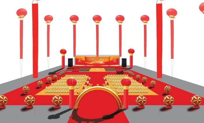 活动场地设计图片ai矢量模版下载