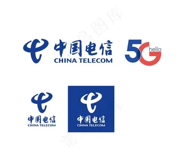 中国电信logo图片
