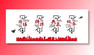 企业文化墙图片