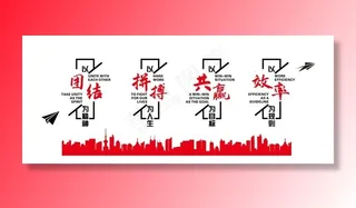 企业文化墙图片